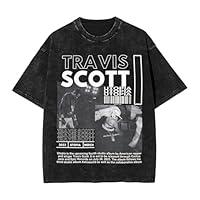 Algopix Similar Product 18 - T Shirt Travis Rapper Scott Mens