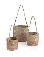 Algopix Similar Product 4 - Shiraleah Home Blush Set of Three