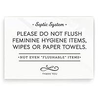 Algopix Similar Product 3 - 35x5 Inch Septic System Bathroom Sign