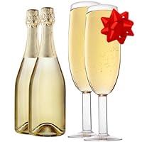 Algopix Similar Product 8 - Oversized XL Champagne Flute Glasses 2