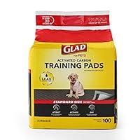 Algopix Similar Product 19 - Glad for Pets Black Charcoal Puppy Pads