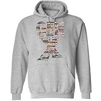 Algopix Similar Product 8 - Gen X 80s Rock Cassettes Hoodie Gen X