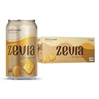 Algopix Similar Product 12 - Zevia Zero Sugar Soda Salted Caramel