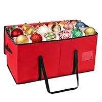 Algopix Similar Product 9 - Fixwal Christmas Ornament Storage Box