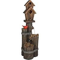 Algopix Similar Product 19 - Sunnydaze 2 Story Birdhouse with