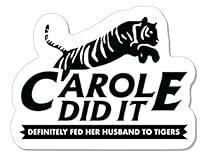 Algopix Similar Product 5 - Tiger King Sticker  Joe Exotic Sticker