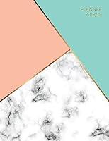 Algopix Similar Product 8 - Planner 20182019 Marble  Gold Design