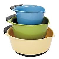 Algopix Similar Product 12 - OXO Plastic Good Grips 3Piece Mixing
