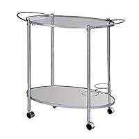 Algopix Similar Product 9 - Benjara Benzara Metal and Glass Serving