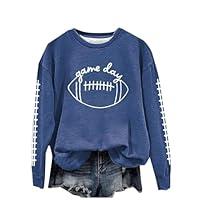 Algopix Similar Product 20 - Long Sleeve Tops for Women Football