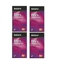 Algopix Similar Product 7 - Sony 4T160VF 160-Minute VHS 4-Brick