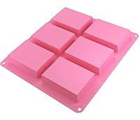 Algopix Similar Product 17 - Ozera 6 Cavities Silicone Soap Molds