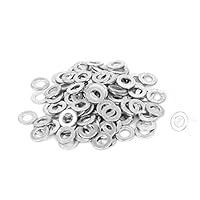 Algopix Similar Product 10 - uxcell 5mm x 10mm Zinc Plated Flat