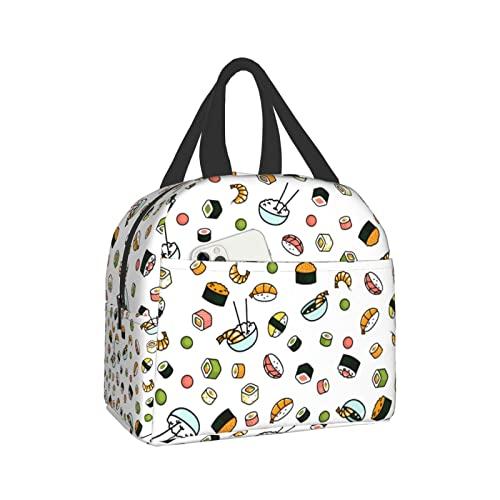 UTOTEBAG Initial Lunch Bag Women, Preppy Teen Girls Lunch Box