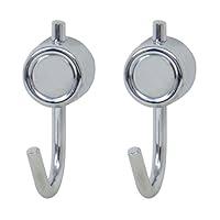 Algopix Similar Product 18 - MSV Wall Hook 2 pcs of ABCABSChrome