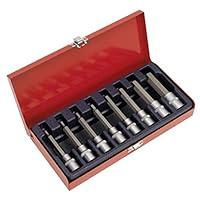 Algopix Similar Product 13 - Sealey Hex Socket Bit Set 8pc 12Sq