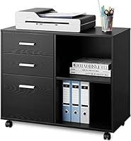 Algopix Similar Product 8 - DEVAISE 3Drawer Wood File Cabinet