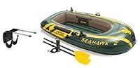 Algopix Similar Product 15 - Intex Seahawk 2 Inflatable Boat Set 