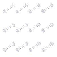 Algopix Similar Product 14 - vcmart Clear Cartilage Earring 16G