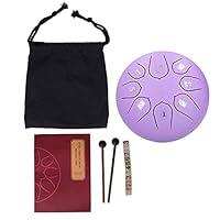 Algopix Similar Product 6 - Lybunair 6 Inch Steel Tongue Drum Set