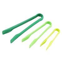 Algopix Similar Product 8 - Bread Tongs Set 3 Piece of Plastic