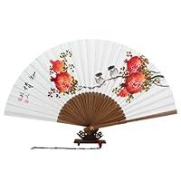 Algopix Similar Product 14 - Hand Painted Folding Red Pomegranate