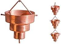 Algopix Similar Product 16 - Monarch Pure Copper Bamboo Rain Chain