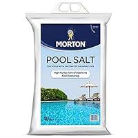 Algopix Similar Product 4 - Morton Salt, 40 lb 3460 Pool Salt, White