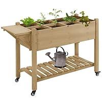 Algopix Similar Product 17 - Wooden PlanterFlower ShelfWood