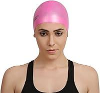 Algopix Similar Product 9 - Speedo Plain Moulded Silicone Swim Cap