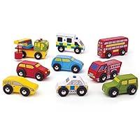Algopix Similar Product 6 - Bigjigs Rail Wooden Vehicle Pack