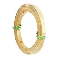 Algopix Similar Product 2 - BENECREAT 197 Ft 32 Gauge Brass Bezel