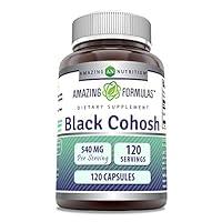 Algopix Similar Product 17 - Amazing Formulas Black Cohosh 540 Mg
