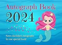 Algopix Similar Product 9 - 2024 Mermaid Autograph Book for Girls