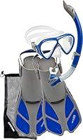 Algopix Similar Product 12 - Cressi Bonete Set, Grey/Blue, S/M