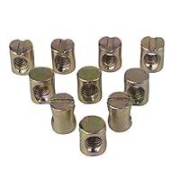 Algopix Similar Product 20 - Flammi 10pcs Metric M6 Barrel Nuts