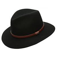 Algopix Similar Product 11 - Jackeroo Wool Hat Black