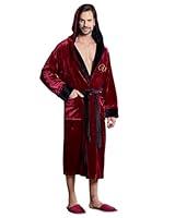 Algopix Similar Product 9 - Lotus Linen Mens Plush Robe Soft