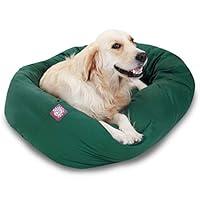 Algopix Similar Product 5 - 40 inch Green Bagel Dog Bed By Majestic