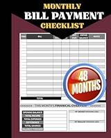 Algopix Similar Product 17 - Bill Payment Tracker Monthly and