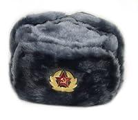 Algopix Similar Product 11 - Russian Ushanka Winter hat Gray60 with