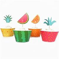 Algopix Similar Product 4 - BESTOYARD Hawaii Pineapple Cupcake
