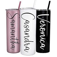 Algopix Similar Product 18 - 20oz Personalized Tumbler with Custom