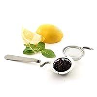 Algopix Similar Product 9 - Norpro Mesh Tea Ball with Cup Rest