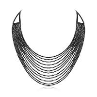 Algopix Similar Product 6 - Flyonce Multi Layered Choker Collar