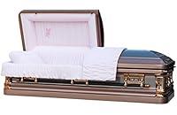 Algopix Similar Product 10 - Overnight Caskets  Silver Rose Brush W