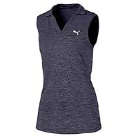 Algopix Similar Product 18 - Puma Golf Girls 2019 Heather Polo