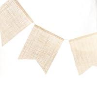 Algopix Similar Product 11 - Set of 2 100 Natural Jute Burlap