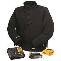 Algopix Similar Product 7 - DEWALT Mens Heated Soft Shell Jacket