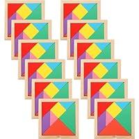 Algopix Similar Product 8 - Meooeck Wooden Tangrams Puzzle 12